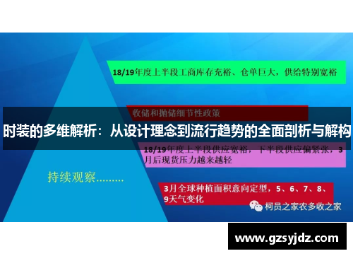 时装的多维解析：从设计理念到流行趋势的全面剖析与解构