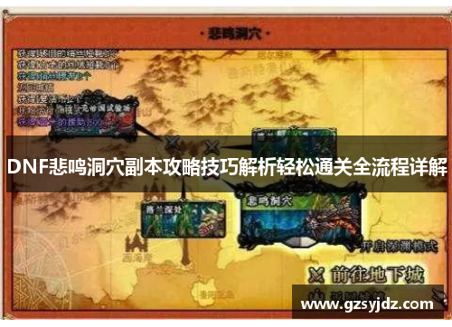 DNF悲鸣洞穴副本攻略技巧解析轻松通关全流程详解